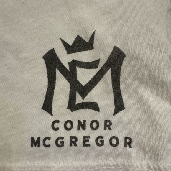 Roots of Fight Conor McGregor Limited Edition Large White T-Shirt - Picture 2 of 5